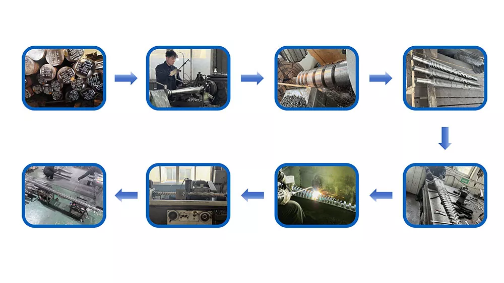 Mutant Injection Molding Screw